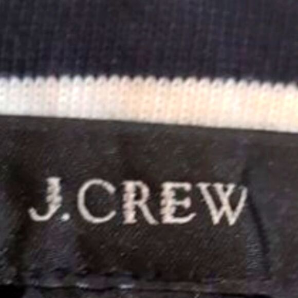 J. CREW Nwot High Low cotton Striped Maxi Dress | Navy & White Size S - Picture 5 of 6